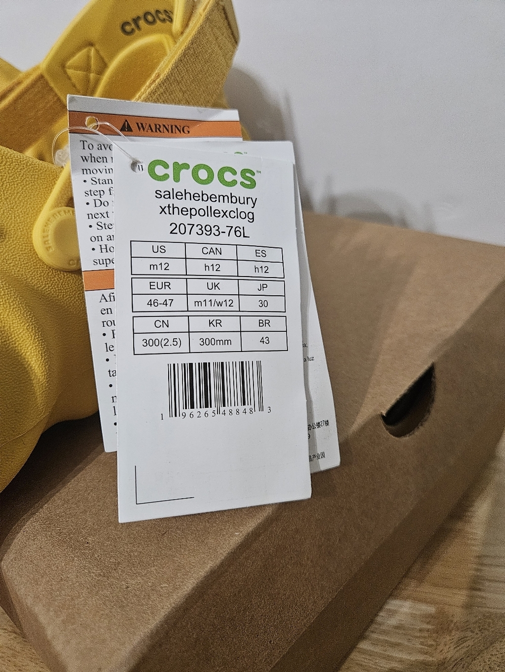 Crocs Pollex Clog Salehe Bambury Yoke - Picture 6 of 6